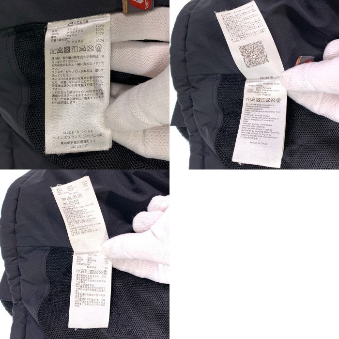 Champion チャンピオン PRIMALOFT HOODED DOWN JACKET 中綿 プリマロフト フーデッド ダウンジャケット ブラック C3-S618 Size L 福生店