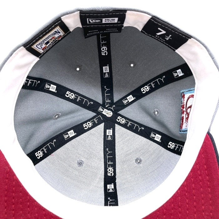 NEW ERA ニューエラ 59FIFTY WHITE SOX 2トーン ベースボールキャップ グレー×ネイビー size7 1/4(57.7cm) 瑞穂店