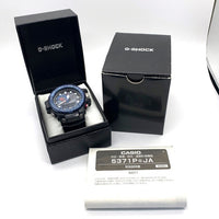 CASIO カシオ G-SHOCK ガルフマスター ソーラー デジアナクォーツ腕時計 GWN-1000B ネイビー ブラック 福生店