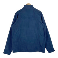 Eddie Bauer エディーバウアー ソフトシェルジャケット ブルー 内フリース 企業刺繡 EB532 Size L 福生店