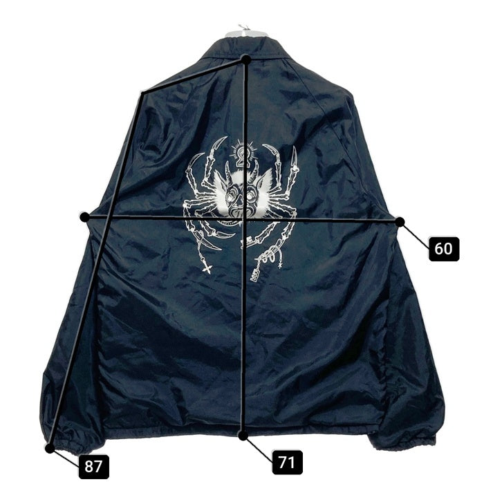 CUTRATE カットレイト USA製 ナイロンコーチジャケット ブラック Size M 瑞穂店