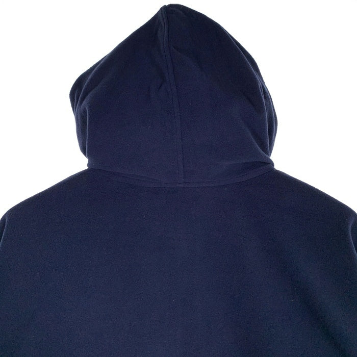 adidas アディダス TRUE TO THE SPORT ポリエステル Newyork Yankees ニューヨークヤンキース MLB フリース ジップアップ フーディー パーカー ネイビー AL4003 Size L 福生店