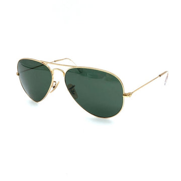 Ray-Ban レイバン RB3025 W3400 イタリア製 AVIATOR アビエーター サングラス ゴールドフレーム グリーンレンズ size58/14/135 瑞穂店