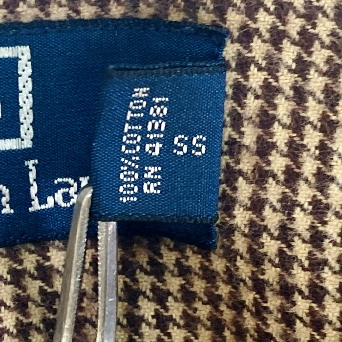 Polo Ralph Lauren ポロラルフローレン 千鳥柄 ネルシャツ ブラウン sizeM 瑞穂店