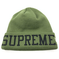 SUPREME シュプリーム 23AW Varsity Beanie New Era バーシティ ビーニーキャップ ニューエラ オリーブ 福生店