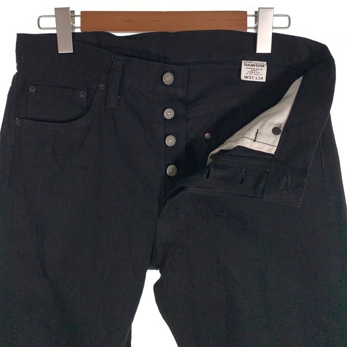 SUGAR CANE シュガーケーン Lot 470 ブラックデニムパンツ ストレート Size 31×34 福生店