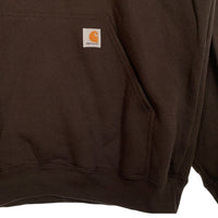 Carhartt カーハート プルオーバースウェットパーカー K121-DKB ダークブラウン SizeL 瑞穂店