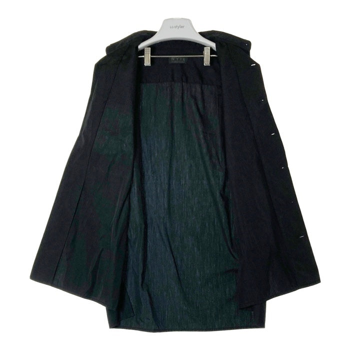 S'YTE サイト Yohji Yamamoto Planning Dept ヨウジヤマモト プランニングデプト KOICHIIYODAコラボ プリント シャツ ブラック size3 瑞穂店