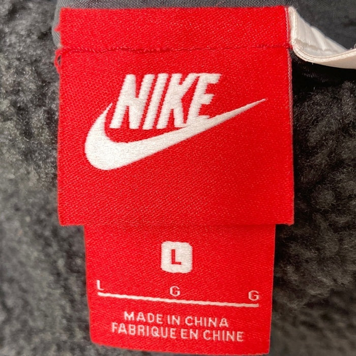 NIKE ナイキ BQ6546-017 VM SWOOSH FULL ZIP JACKET リバーシブル ボアフリースジャケット ブラック×イエロー sizeL 瑞穂店