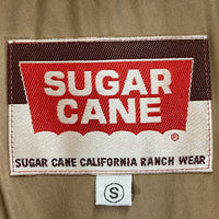 SUGAR CANE シュガーケーン SC12343 60/40クロス 中綿パディングベスト オレンジ sizeS 瑞穂店