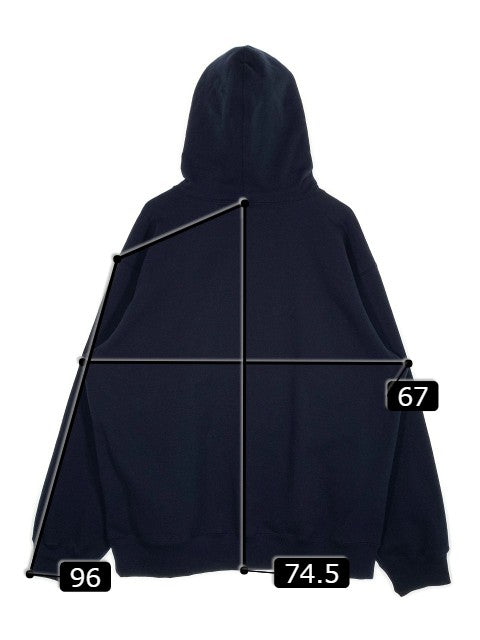 SUPREME シュプリーム 22SS Bling Box Logo Hooded Sweatshirt ボックスロゴ スウェットパーカー ネイビー Size XL 福生店