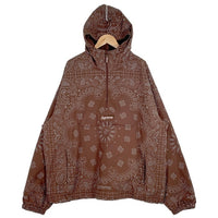 SUPREME シュプリーム 26SS Reflective Bandana Anorak リフレクティブ バンダナ アノラック フーディー パーカー ブラウン Size XL 福生店