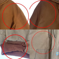 CARHARTT カーハート DUCK ACTIVE JACKET ダック アクティブジャケット ブラウン  USA製 Size XL相当 福生店