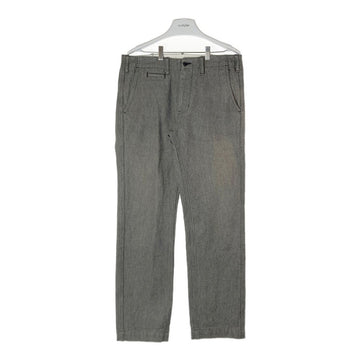 BURGUS PLUS バーガスプラス 401Z Zip Fly Chino Trouser ジップフライ チノトラウザー チノパン グレー size32 瑞穂店