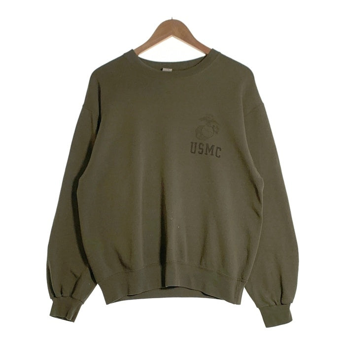 DSCP M.J.Soffe USMC トレーニング クルーネック スウェット オリーブ Size M 福生店