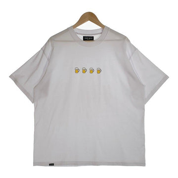 EAZY MISS イージーミス ビールプリント Tシャツ ホワイト Size XL 福生店