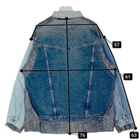 Rebuild By Needles リビルド バイ ニードルス NS297 Jean Jacket  Covered Jacket sizeL 瑞穂店