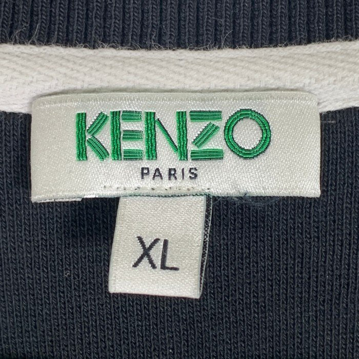 KENZO PARIS ケンゾー 18AW Tiger Sweatshirt タイガー スウェットシャツ クルーネックトレーナー ブラック 刺繡 F855SW0014X1 Size XL 福生店
