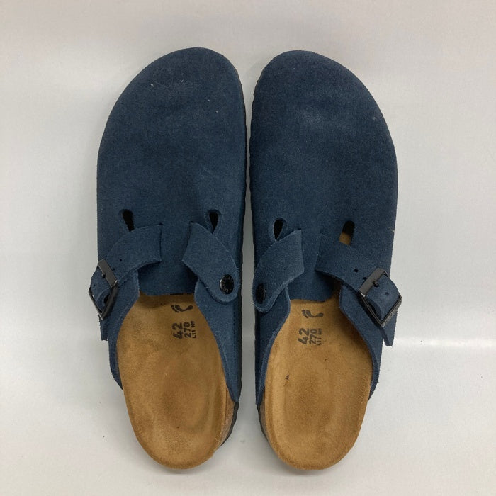 BIRKENSTOCK ビルケンシュトック BOSTON スウェード サンダル ネイビー size27cm 瑞穂店