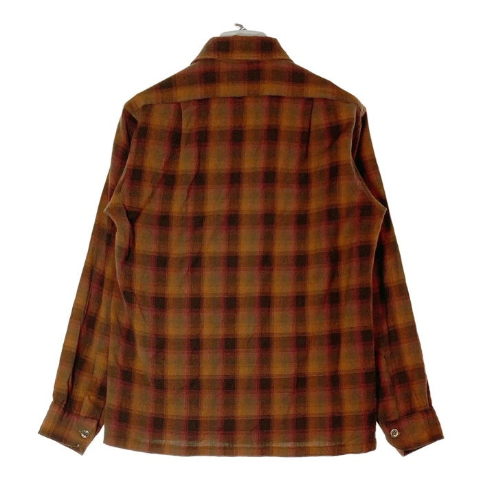 SIR PENDLETON サー ペンドルトン 70's USA製 ボードシャツ ブラウン×オレンジ sizeS 瑞穂店