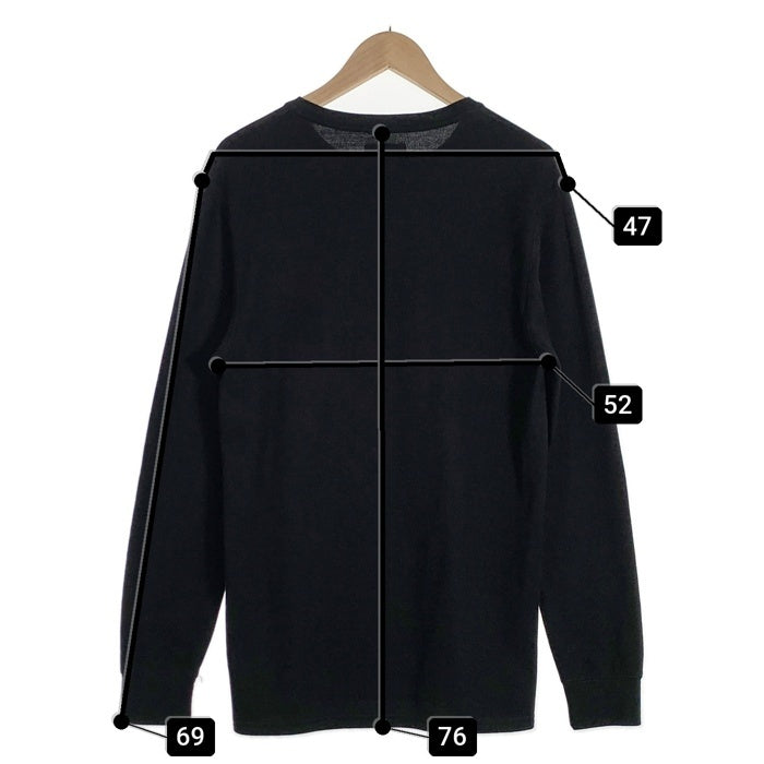 Polo Ralph Lauren ポロラルフローレン ポロベア サーマルカットソー ブラック 刺繡 PW26HF Size L 福生店