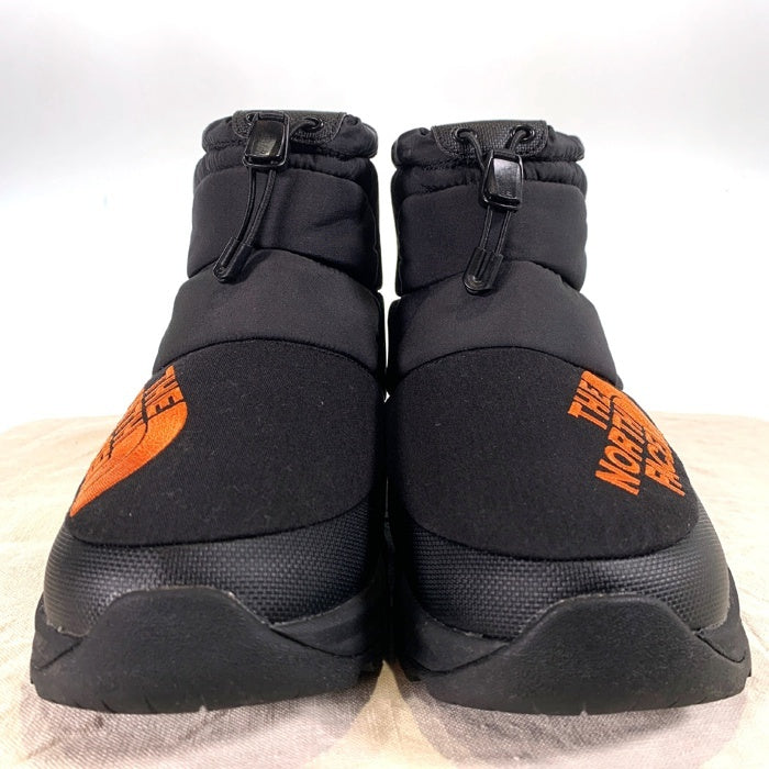 THE NORTH FACE ノースフェイス 18AW BEAMS別注  Nuptse Bootie WP Short ヌプシブーティ ショート ブラック オレンジ NF51874B Size 26cm 福生店