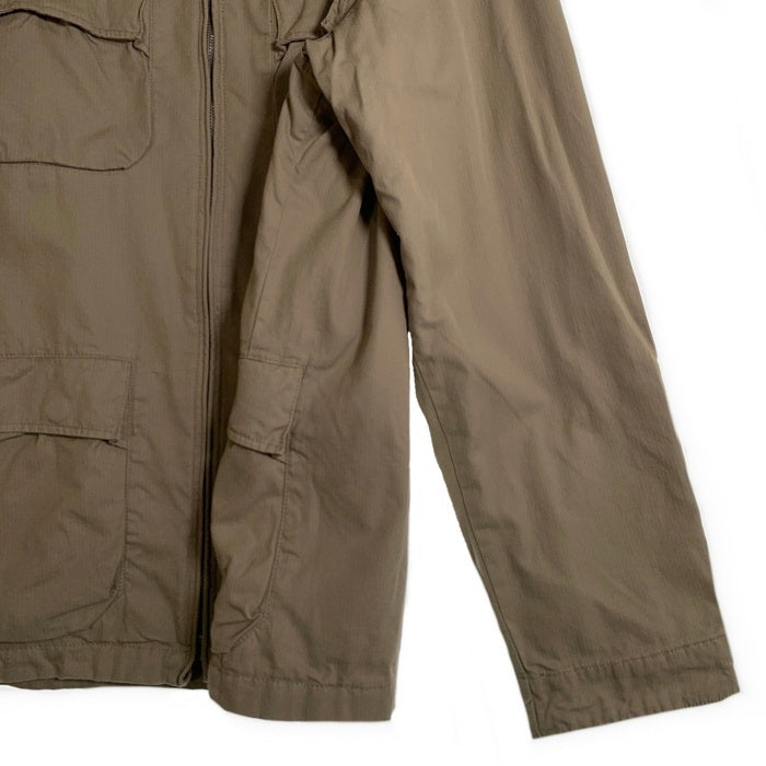 STUSSY ステューシー AUTHENTIC GEAR コットン ミリタリージャケット フィールド ベージュカーキ 中国製 Size L 福生店