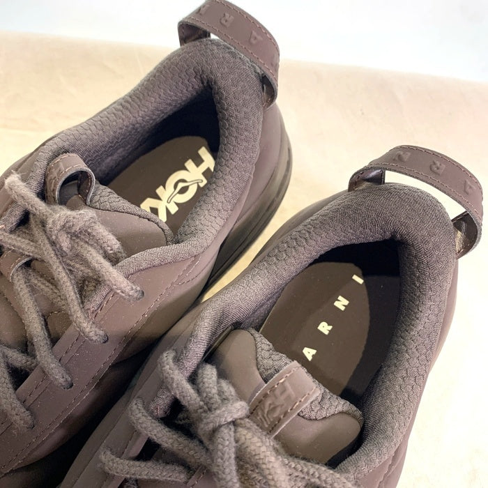 HOKA ONE ONE ホカオネオネ Marni マルニ Bondi B3LS ボンダイ ローカットスニーカー ブラウン 1170631-BRKN Size US9.5 (27.5m) 福生店
