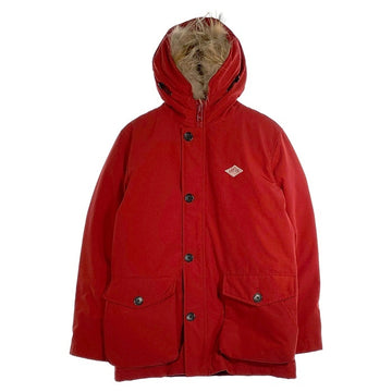 DANTON ダントン 14AW TUSSAH DOWN P ダウンパーカ ジャケット レッド ラクーンファー Size 40 福生店