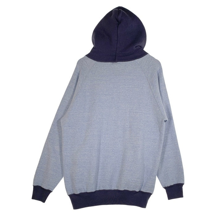 STANDARD CALIFORNIA スタンダードカリフォルニア SD 88/12 Diner Logo 2Tone Hood Sweat ダイナーロゴ 2トーン プルオーバースウェットパーカー ブルー Size L 福生店