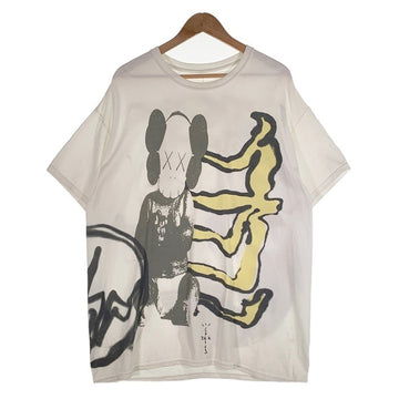 CACTUS JACK カクタスジャック KAWS FRAGMENT S/S TEE カウズ フラグメント ショートスリーブ プリントTシャツ ホワイト Size L 福生店
