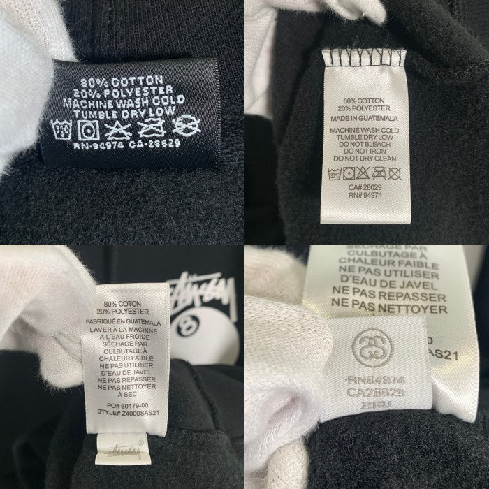 STUSSY ステューシー 8ボール プルオーバー フーディー パーカー ブラック Size L 福生店