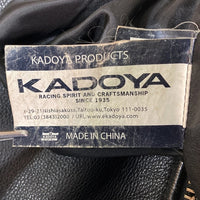 KADOYA カドヤ KYXMVSF-806 K'S LEATHER 牛革 背面パッド入り シングルライダースジャケット ブラック sizeL 瑞穂店