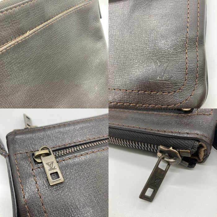 LOUIS VUITTON ルイヴィトン M93453 ユタ シャウニー MM ショルダーバッグ ブラウン 瑞穂店