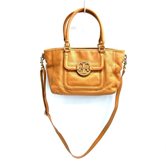 TORY BURCH トリーバーチ ベージュ　2way ショルダーバッグ 瑞穂店