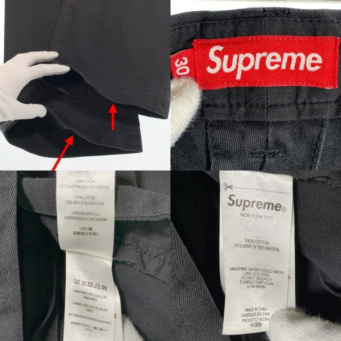 SUPREME シュプリーム 23AW Chino Pant チノパンツ ピンナップガール ブラック Size 30 福生店
