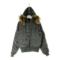 ALPHA INDUSTRIES アルファインダストリーズ 20005-376 N-2B フライトジャケット カーキ sizeL 瑞穂店