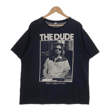 00's The Big Lebowski ビッグ リボウスキ フォトプリント Tシャツ ブラック ムービー anvil Size XL 相当 福生店