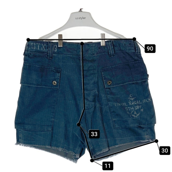 Polo Ralph Lauren ポロラルフローレン HBT NAVAL SHORTS ヘリンボーン カーゴショーツ ネイビー size32 瑞穂店
