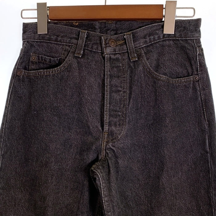 Levi's リーバイス 501-0658 ブラックデニムパンツ テーパード USA製 Size 29×36 福生店
