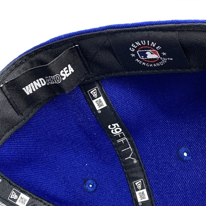WIND AND SEA ウィンダンシー New Era ニューエラ 59FIFTY MLB ニューヨーク・メッツ ベースボールキャップ ブルー Size 7 1/2 (59.6cm) 福生店