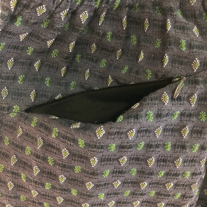 Needles ニードルズ Basketball Shorts -PE/R/C/S Fine Pattern バスケットボールショーツ ショートパンツ 総柄 ネイビー MR107 Size M 瑞穂店