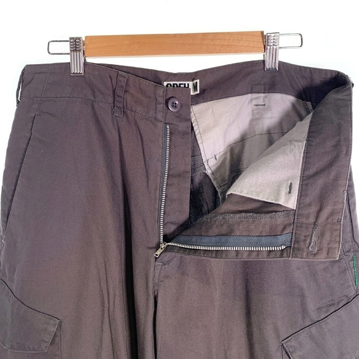 GOODENOUGH グッドイナフ GDEH コットン テーパードカーゴパンツ チャコール Size M 福生店