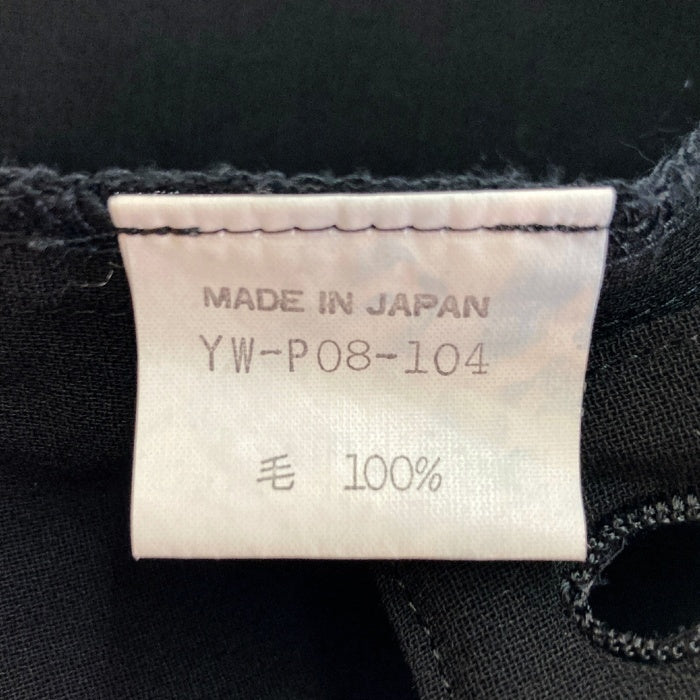 Y's ワイズ サスペンダー付き ウールパンツ ブラック size- 瑞穂店