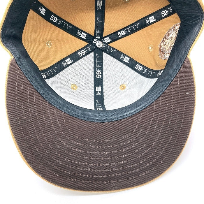 NEW ERA ニューエラ 59FIFTY ロサンゼルス・ドジャース 1958-2018 60th ベースボールキャップ ブラウン size7 3/8 瑞穂店