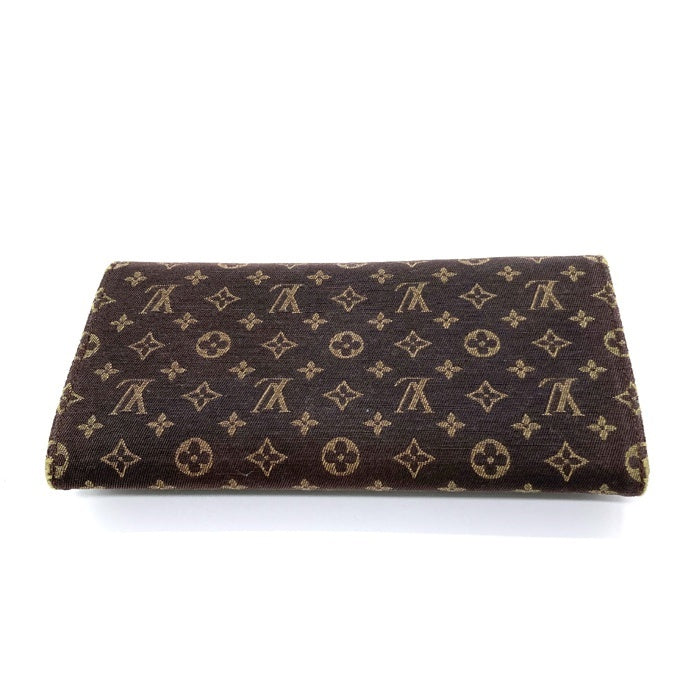 LOUIS VUITTON ルイヴィトン M95234 モノグラムミニラン ポルトフォイユサラ 二つ折り 長財布 ブラウン 瑞穂店