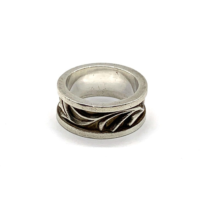 UC 10㎜ シルバーデザインリング 925 Size 21号 福生店