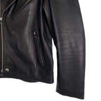 STUDIOUS ステュディオス ラムレザー ダブルライダースジャケット ブラック 107352002 Size 1 福生店