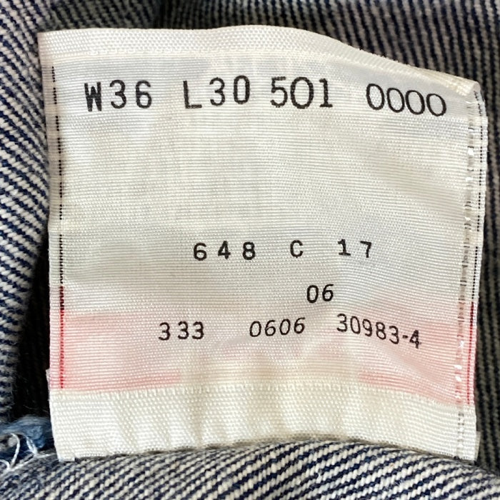 Levi's リーバイス 501XX ドミニカ製 00s ボタン裏333M デニムパンツ インディゴ sizeW36 瑞穂店