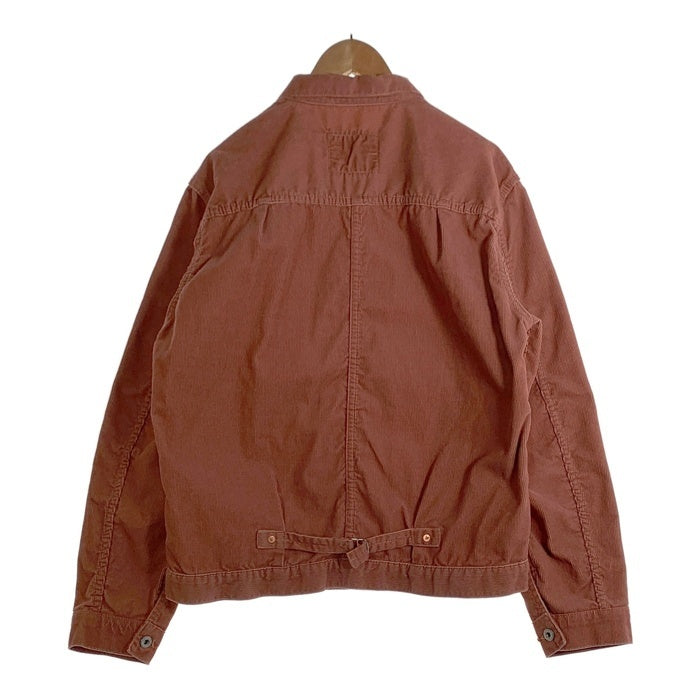 TCB JEANS ティーシービージーンズ S40’s Cords JKT WW2 1st コーデュロイジャケット 大戦 Tバック サーモンピンク Size 44 福生店